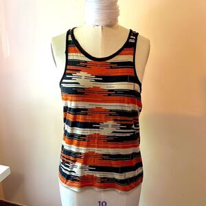 NWOT Iron Fist Orange and Black Tank Top Sz XS